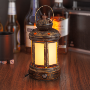 16pcs 2835 LED Table Lamp 2W 5V Glass+Iron 10-12H Runtime 60-80lm