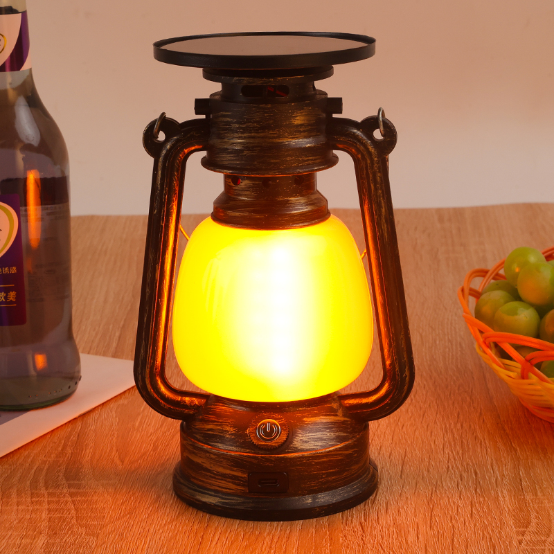 Solar Powered 2835 LED Light 2W 5V 3-Color Dimmable Multi-Color Plastic+Acrylic