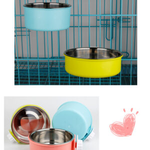 Elevated Stainless Steel Pet Feeding Bowl, Raised Dog Cat Food Water Bowl With Stand Wholesale